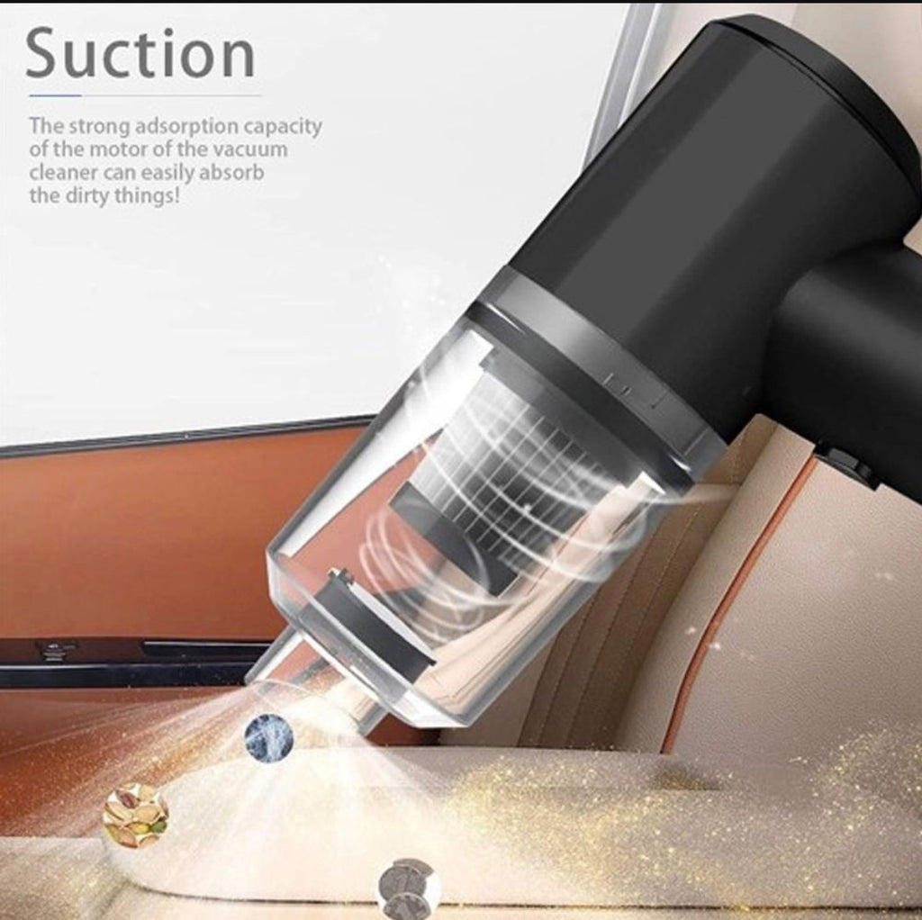 Portable Wireless Car Vacuum Cleaner with LED Light