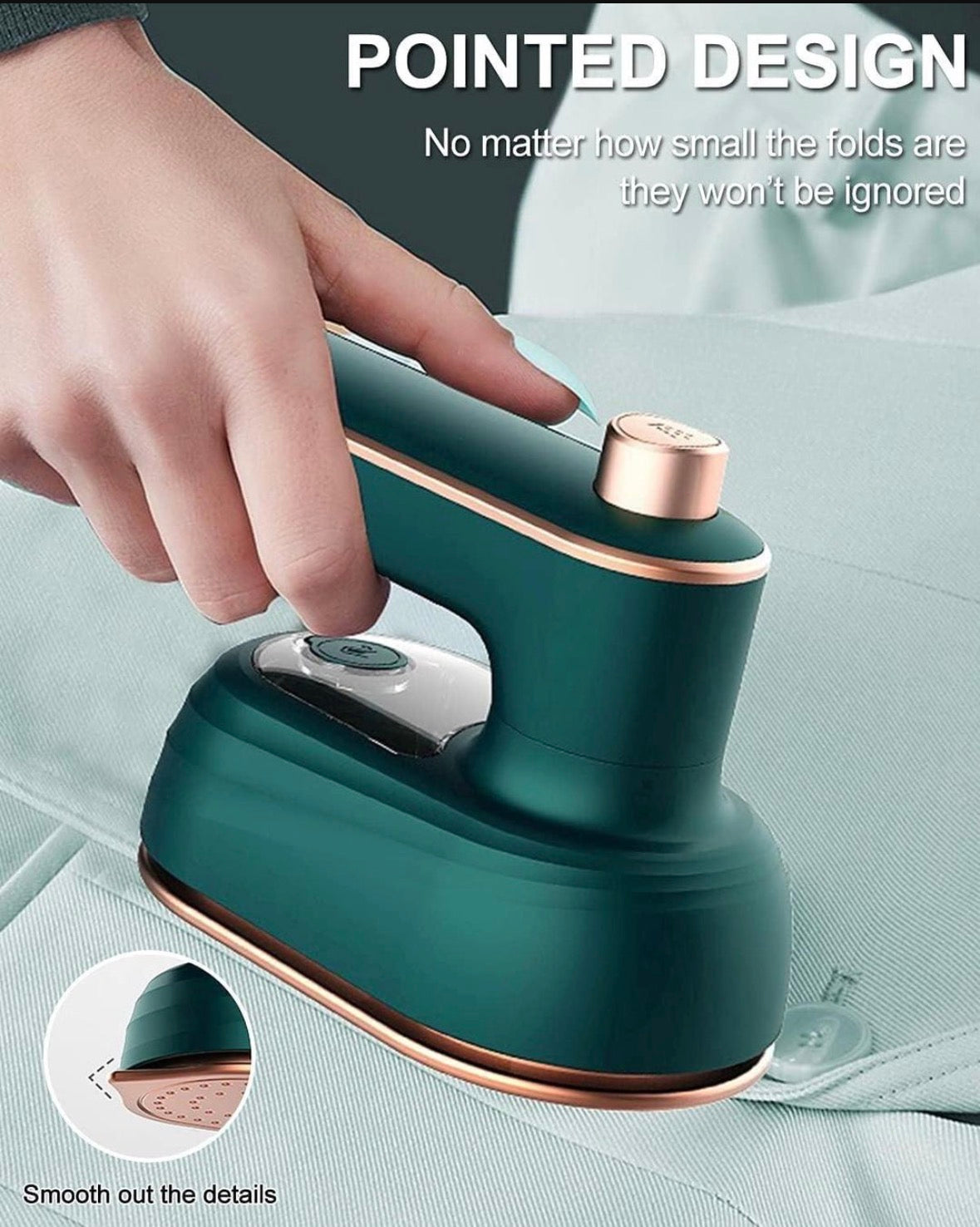 Portable Mini Steam Iron Handheld Garment