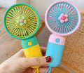 Mini Portable Rechargeable Fan – USB Handheld Cooling Fan with 3 Speed Settings | Lightweight & Quiet
